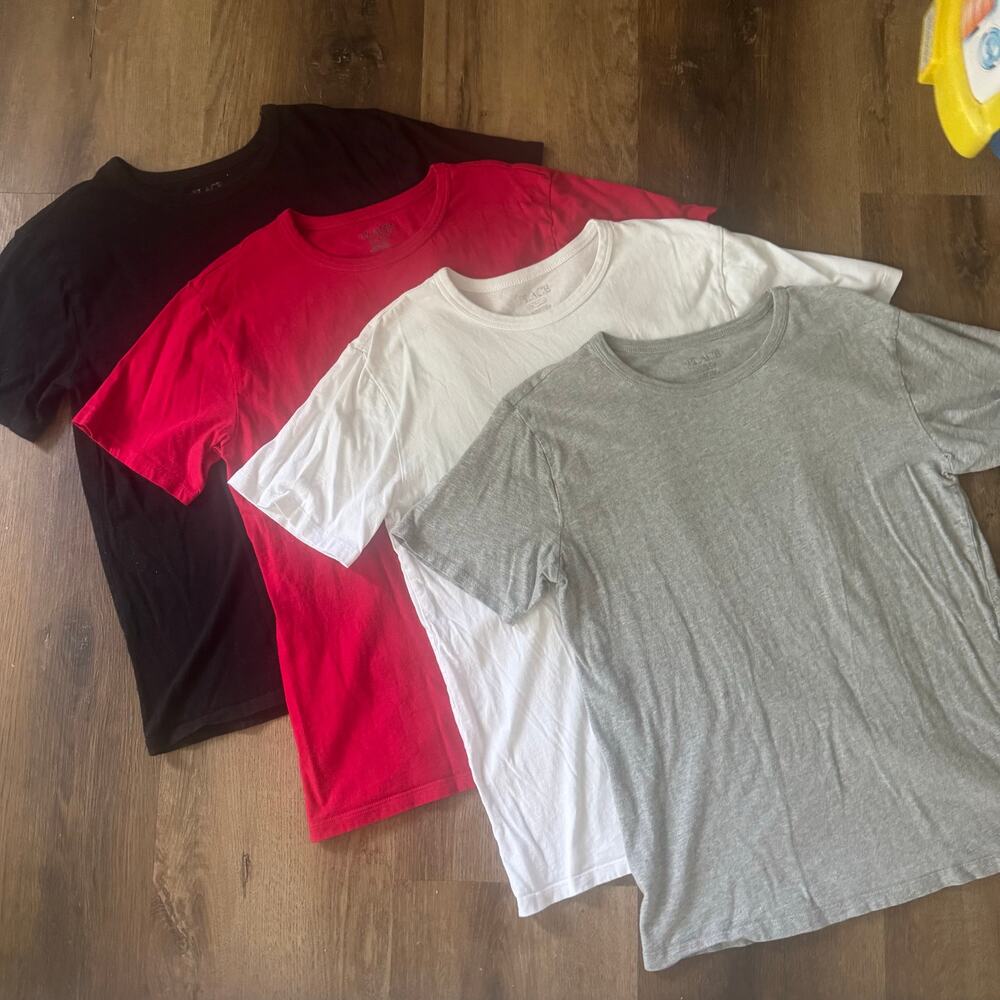 The Children's Place Solid Tees, Bundle of 4